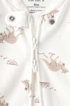 Carter's Erkek Bebek Patikli Uyku Tulumu Krem 1U662010