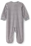 Carter's Erkek Bebek Polar Fermuarlı Patikli Tulum Gri 1W112310