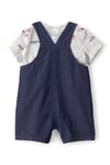 Carter's Erkek Bebek Tişört  Salopet Takım Lacivert 1U564010