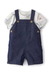 Carter's Erkek Bebek Tişört  Salopet Takım Lacivert 1U564010
