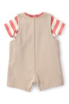 Carter's Erkek Bebek Tişört Salopet Takım Bej 1U710210