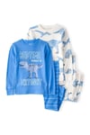 Carter's Erkek Çocuk 4'lü Pijama Takım Mavi 2T536110