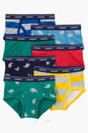 Carter's Erkek Çocuk Desenli 7'li Külot Set Renkli 3T729410