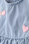 Carter's Kız Bebek 3'lü Body Şort Takım Pembe 1U529310