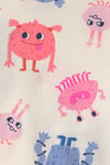Carter's Kız Bebek 4'lü Baskılı Pijama Takımı Mavi 3W326210