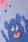 Carter's Kız Bebek 4'lü Baskılı Pijama Takımı Mavi 3W326210