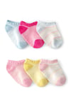 Carter's Kız Bebek 6'lı Çorap Renkli 1U685910