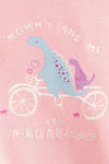 Carter's Kız Bebek Baskılı Body Pantolon Pembe 1T549210