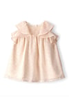Carter's Kız Bebek Çiçekli Tül Elbise Külot Takım Krem 1U620210