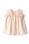 Carter's Kız Bebek Çiçekli Tül Elbise Külot Takım Krem 1U620210