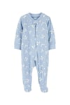 Carter's Kız Bebek Çiçekli Uyku Tulumu Mavi 1S947410