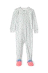 Carter's Kız Bebek Çilek Desenli Patikli Uyku Tulumu Beyaz 1U649410