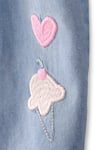 Carter's Kız Bebek Denim Tulum Mavi 1U542610