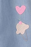 Carter's Kız Bebek Denim Tulum Mavi 1U542610