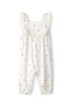 Carter's Kız Bebek Desenli Tulum Krem 1U542910