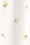 Carter's Kız Bebek Desenli Tulum Krem 1U542910