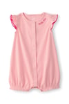 Carter's Kız Bebek Fırfırlı Kısa Tulum Pembe 1U566610
