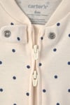 Carter's Kız Bebek Layette 2'li Fermuarlı Patikli Tulum Set Renkli 1V481210