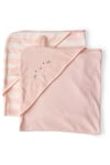 Carter's Kız Bebek Layette 2'li Havlu Set Pudra 1V419010