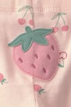 Carter's Kız Bebek Layette 3'lü Body Alt Takım Pudra 1V253610