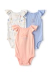 Carter's Kız Bebek Layette 3'lü Zıbın Set Çok Renkli 1U607010