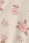 Carter's Kız Bebek Layette 5'li Kısa Kollu Zıbın Set Pudra 1V241810