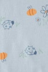 Carter's Kız Bebek Layette 5'li Kısa Kollu Zıbın Set Sarı 1V240610