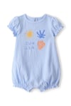 Carter's Kız Bebek Layette Kısa Tulum Mavi 1U606710
