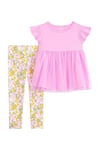 Carter's Kız Bebek Tişört Tayt Set Pembe 1Q566510