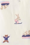 Carter's Kız Çocuk 4'lü Pijama Takımı Ekru 2T527110