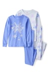 Carter's Kız Çocuk 4'lü Pijama Takımı Mavi 3T525910