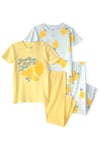 Carter's Kız Çocuk 4'lü Pijama Takımı Sarı 2U595910