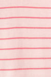 Carter's Kız Çocuk Çizgili Patikli Uyku Tulumu Pembe 2U660210