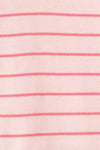 Carter's Kız Çocuk Çizgili Patikli Uyku Tulumu Pembe 2U660210