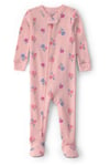 Carter's Kız Çocuk Fermuarlı Patikli Tulum Pembe 2W136410