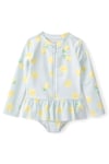 Carter's Küçük Kız Çocuk Güneş Koruyucu Uzun Kollu Mayo Mavi 2U581610