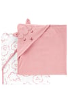 Carter's Layette Kız Bebek Banyo Havlu Seti Pembe 1N691410