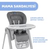 Chicco Polly Magic Mama Sandalyesi Koyu Gri