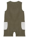 Denokids Erkek Bebek Çocuk Müslin Tulum Yeşil CFF-24Y1-063
