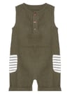 Denokids Erkek Bebek Çocuk Müslin Tulum Yeşil CFF-24Y1-063