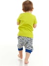 Denokids Erkek Bebek Super Dino T-shirt Pantolon Takım CFF-23Y2-023