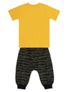 Denokids Erkek Çocuk Big Whales T-shirt Kapri Takım MS-24Y1-010