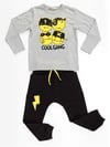Denokids Erkek Çocuk Cool Gang T-shirt Pantolon Takım CFF-21S1-059