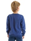 Denokids Erkek Çocuk Dino ve Tiger Sweatshirt Lacivert CFF-22K1-023