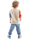 Denokids Erkek Çocuk Dinozorlu Eşofman Takımı Bej CFF-24S1-029