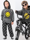 Denokids Erkek Çocuk Keep Smile Eşofman Takımı Antrasit CFF-26S1-013