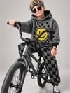 Denokids Erkek Çocuk Keep Smile Eşofman Takımı Antrasit CFF-26S1-013