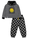 Denokids Erkek Çocuk Keep Smile Eşofman Takımı Antrasit CFF-26S1-013