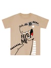 Denokids Erkek Çocuk Komik Dino T-shirt Kapri Şort Takım CFF-24Y1-089