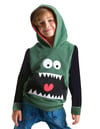 Denokids Erkek Çocuk Obur Kapüşonlu Sweatshirt Cff-18S1-047
